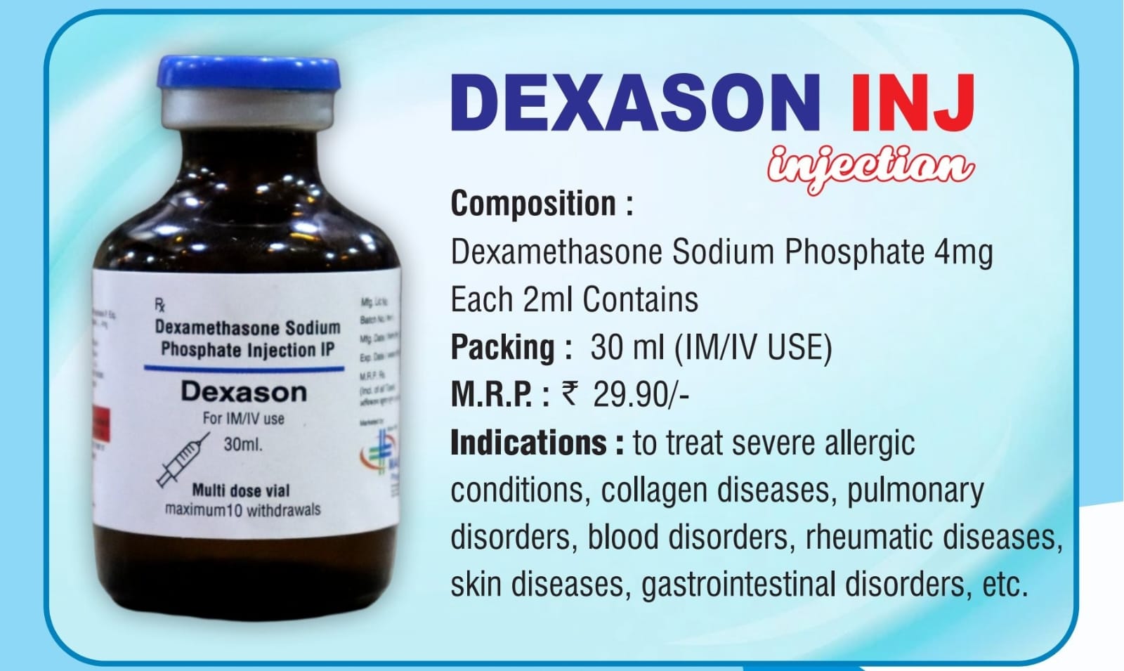 DEXASON INJECTION 30ML